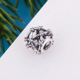 Sterling Silver Constellation Sky Bead for Charm Bracelet