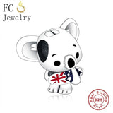 Australia Flag Surfing Koala Beads for Charm Bracelet