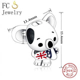 Australia Flag Surfing Koala Beads for Charm Bracelet