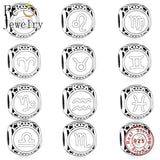 925 Silver Cancer Zodiac Charm Bead for Bracelet Making