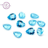 10 Pcs Multicolor Stone Beads Water Drop Grass Beads DIY Jewelry