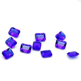 3.2-3.5ct Nano Stone Double-Sided Cutting Rectangle 7X9MM DIY Bare Beads