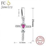 925 Silver Evil Eye Hamsa Fatima Hand Leaf Bead Berloque