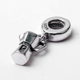 Vintage Espresso Can Charm Bead for Women Bracelet