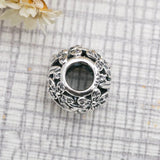 S925 Silver Openwork Dazzling Daisy Fairy Charm for Women Bracelet
