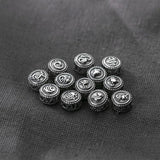 925 Sterling Silver Zodiac Animals Loose Bead DIY Jewelry Accessory
