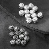 925 Sterling Silver Zodiac Animals Loose Bead DIY Jewelry Accessory