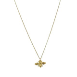 925 Silver Bee Necklace Choker For Women Clavicle Chain