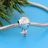 925 Sterling Silver Boy And Girl Bead For Women Wedding DIY