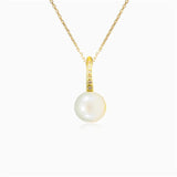 925 Silver Pearl Necklace for Women