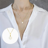 925 Silver Pearl Necklace for Women