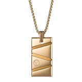Stainless Steel Man Jewelry Charm Men Pendant Necklace