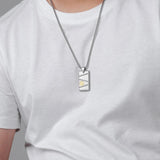 Stainless Steel Man Jewelry Charm Men Pendant Necklace