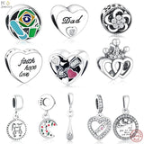 925 Sterling Charms Bracelet Beads for Berloque