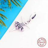 925 Silver Ballerina Ballet Girl Charm Bracelet Bead