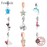 925 Silver Couple Boy Girl Love Kiss Hug Bead Bracelet Charm