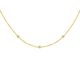 Vintage Multilayer Chain Necklace Sterling Silver Beads Choker Collar