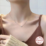 Vintage Multilayer Chain Necklace Sterling Silver Beads Choker Collar