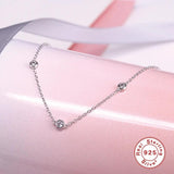 Vintage Multilayer Chain Necklace Sterling Silver Beads Choker Collar