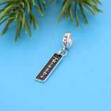925 Sterling Silver Enamel Dangle Charms Beads for Bracelet Necklace