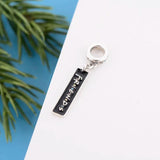 925 Sterling Silver Enamel Dangle Charms Beads for Bracelet Necklace