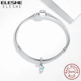 Baby Feet Heart Bead 925 Sterling Silver Charm for DIY Jewelry