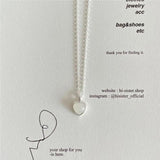 SHANICE S925 Silver Heart Pendant Pink Crystal Necklace