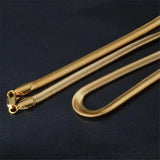 Hot 18K 6MM 20in Men's Chain Rough Necklace