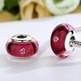 925 Silver Zircon Charms Bead for Bracelets DIY Jewelry