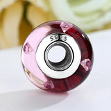 925 Silver Zircon Charms Bead for Bracelets DIY Jewelry