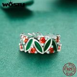 925 Silver Zircon Charms Bead for Bracelets DIY Jewelry