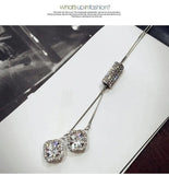 Crystal Austrian 925 Silver Necklace for Women