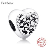 925 Silver Purple Leaf Bead for Charm Bracelet