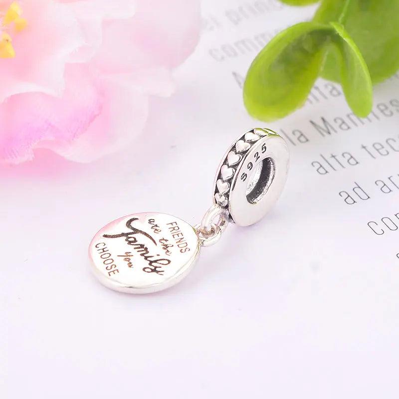 Family Bead Pendant for Pan Charm Bracelet