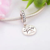 Family Bead Pendant for Pan Charm Bracelet