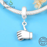 925 Sterling Silver Pan Charms Jewelry Set