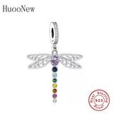 925 Silver Celtic Knot Dragonfly Yoga Chakra Bracelet