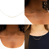 925 Sterling Silver Tube Necklace Long Chain Collier