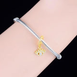 925 Silver Evil Eye Zircon Bead Charms Bracelet Make Women Berloque