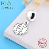 925 Silver Ballerina Dance Charm Bracelet Beads Kit