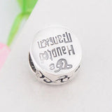 925 Silver Green Enamel Magic Girl Witch Charm Bracelet Berloque