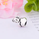 925 Sterling Silver Koala Bead for Charm Bracelet