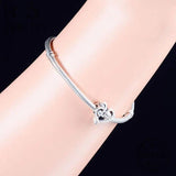 925 Sterling Silver Music Note Dance Charm Bracelet Bead
