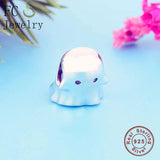 925 Silver Boo Ghost Troll Beads Bracelet Charms