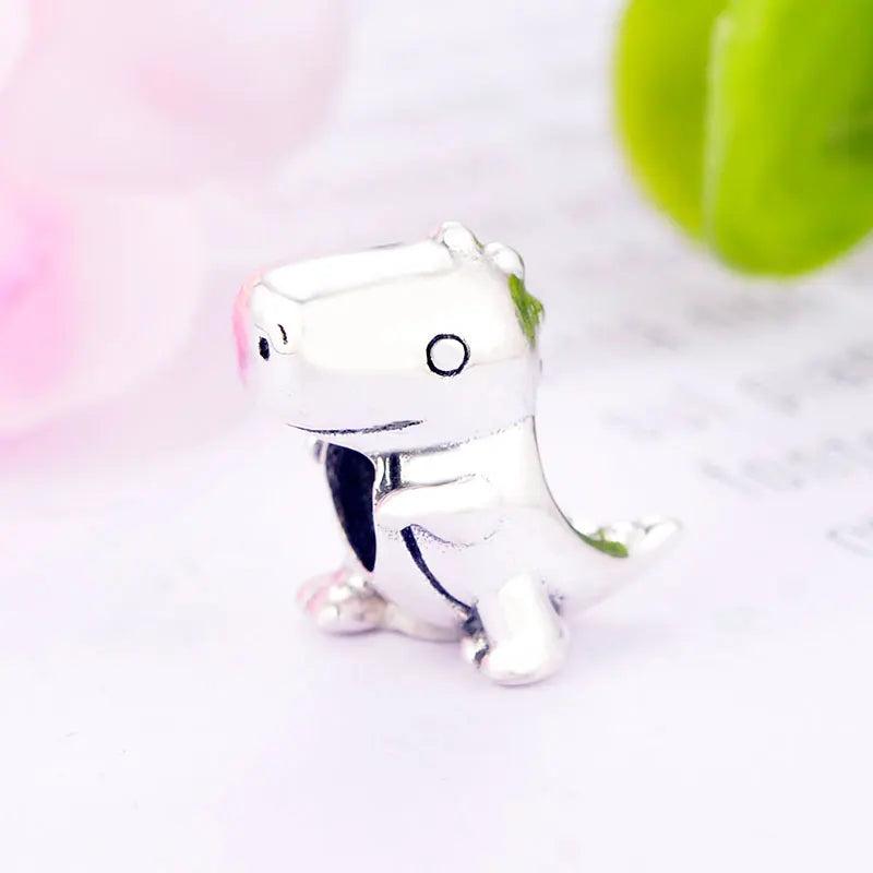 925 Silver Dinosaur Bead for Charm Bracelet