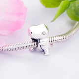 925 Silver Dinosaur Bead for Charm Bracelet