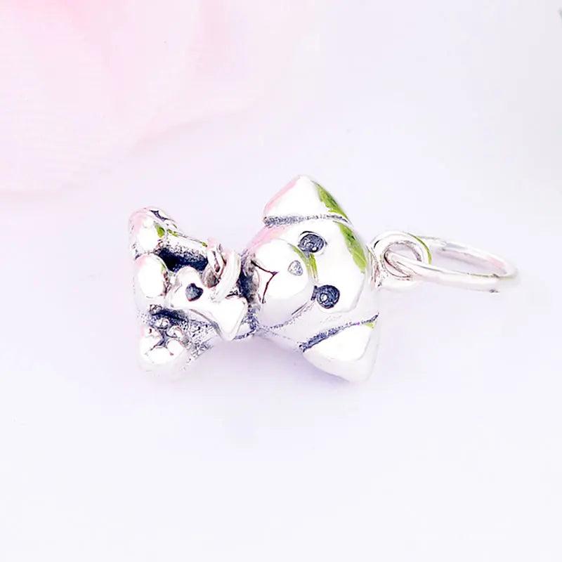 Labrador Bulldog Puggy Food Cake Fit Pan Charm Bracelet