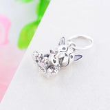 Labrador Bulldog Puggy Food Cake Fit Pan Charm Bracelet