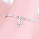 Labrador Bulldog Puggy Food Cake Fit Pan Charm Bracelet