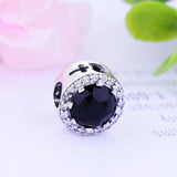 925 Silver Kid Reflexions Cat Eye Stone Bead Bracelet